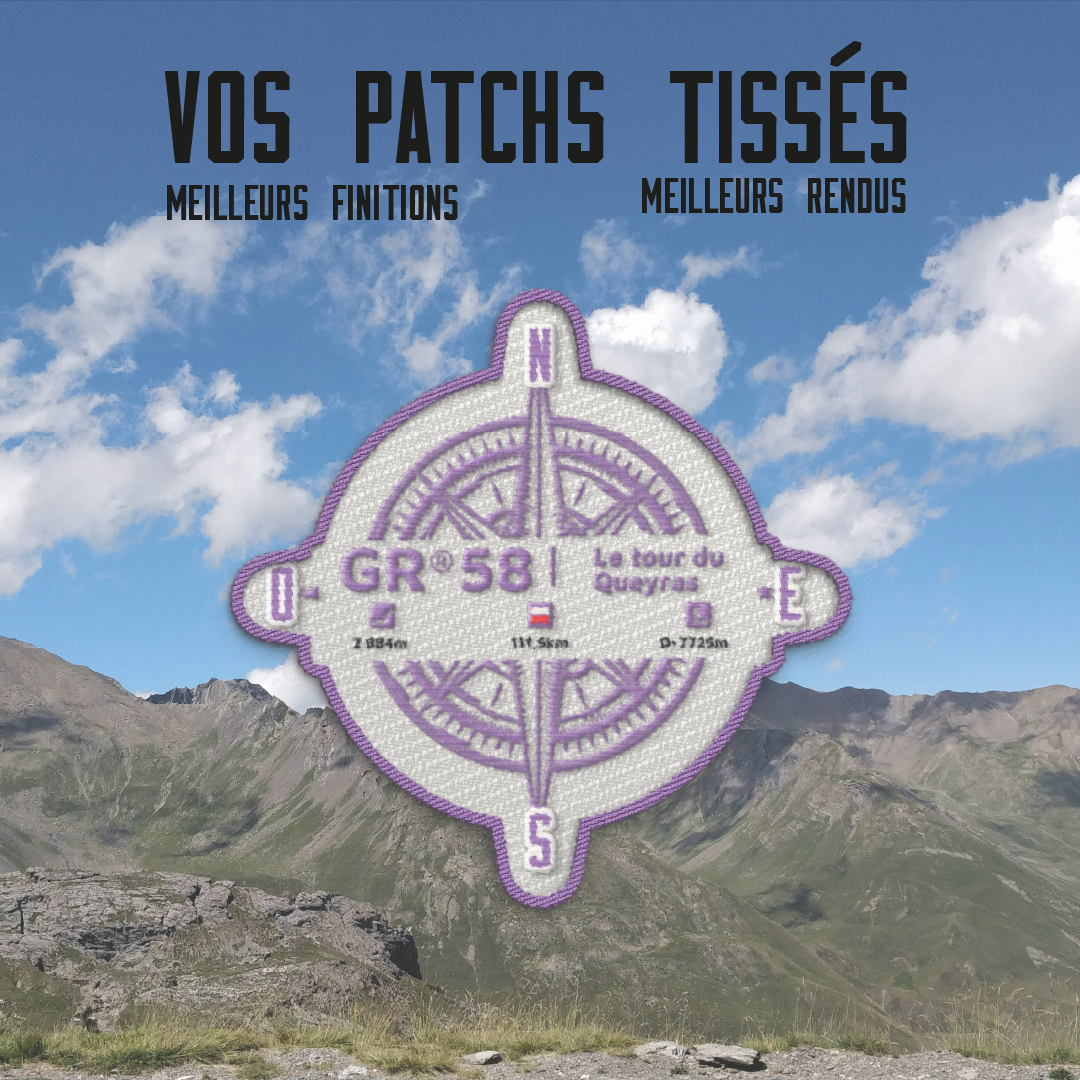 Écusson Gr®58 Le tour de Queyras
