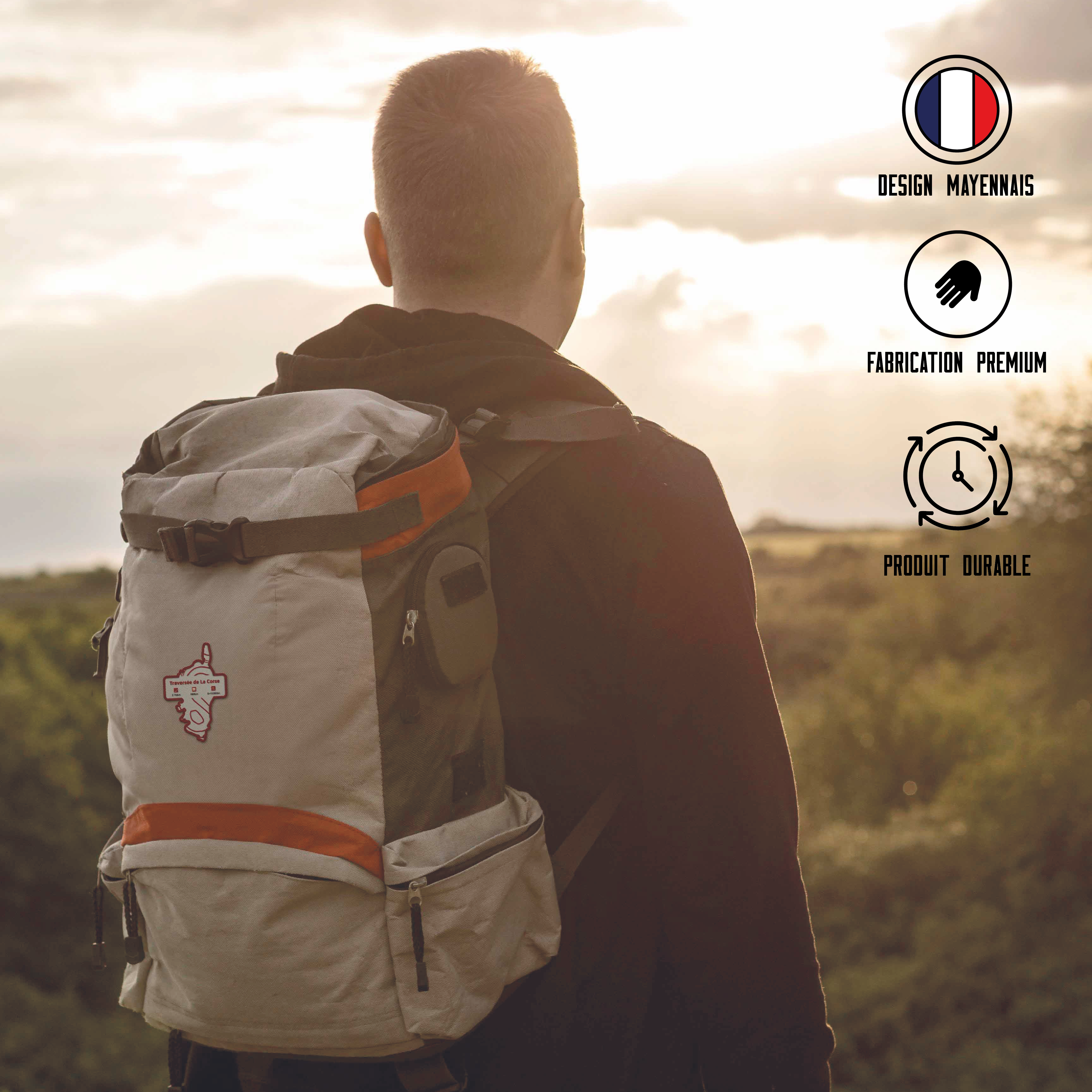 Écusson GR®20 Traversée de la Corse