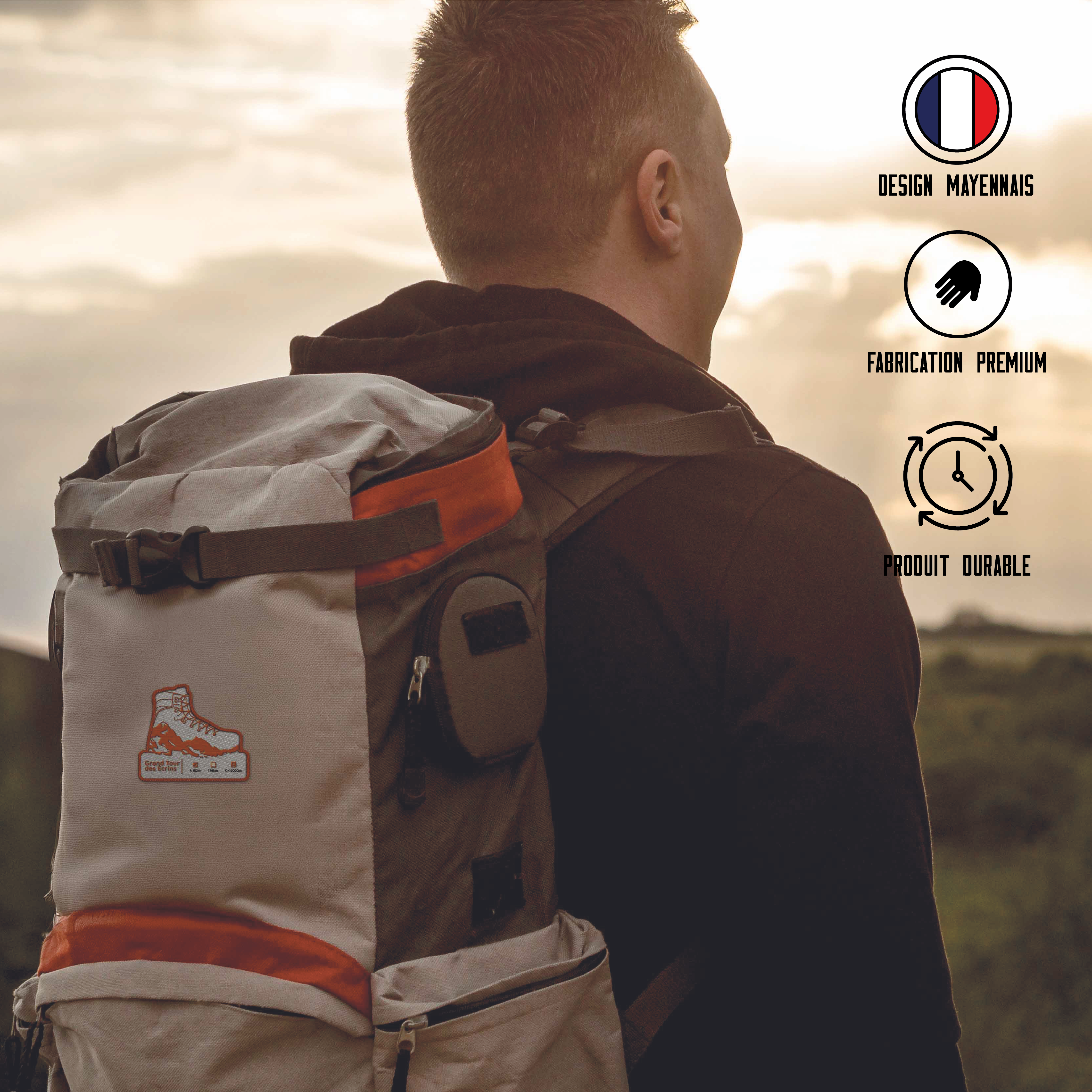 Écusson GR®54 Boucle des Écrins