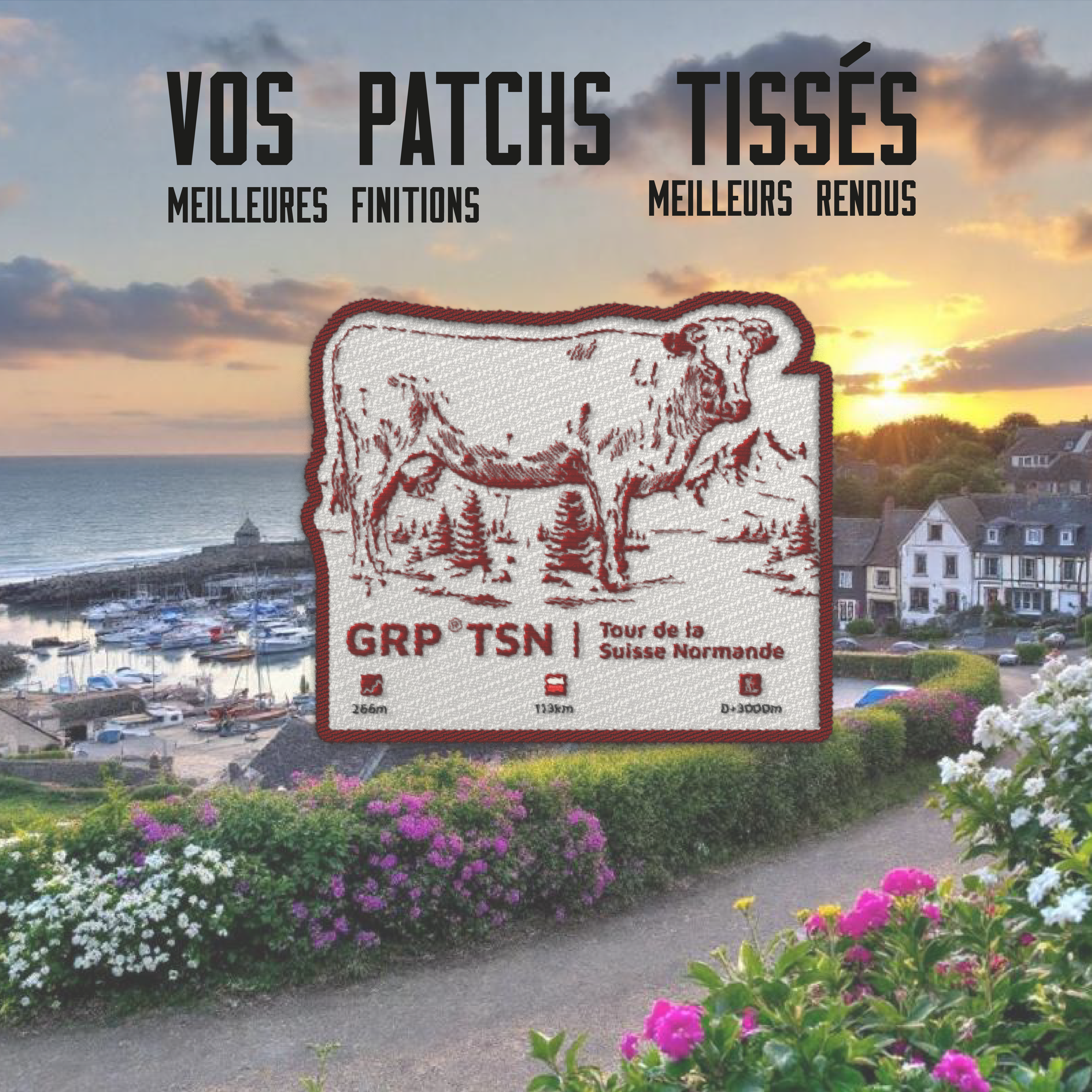 Écusson GRP® Tour de la Suisse Normande