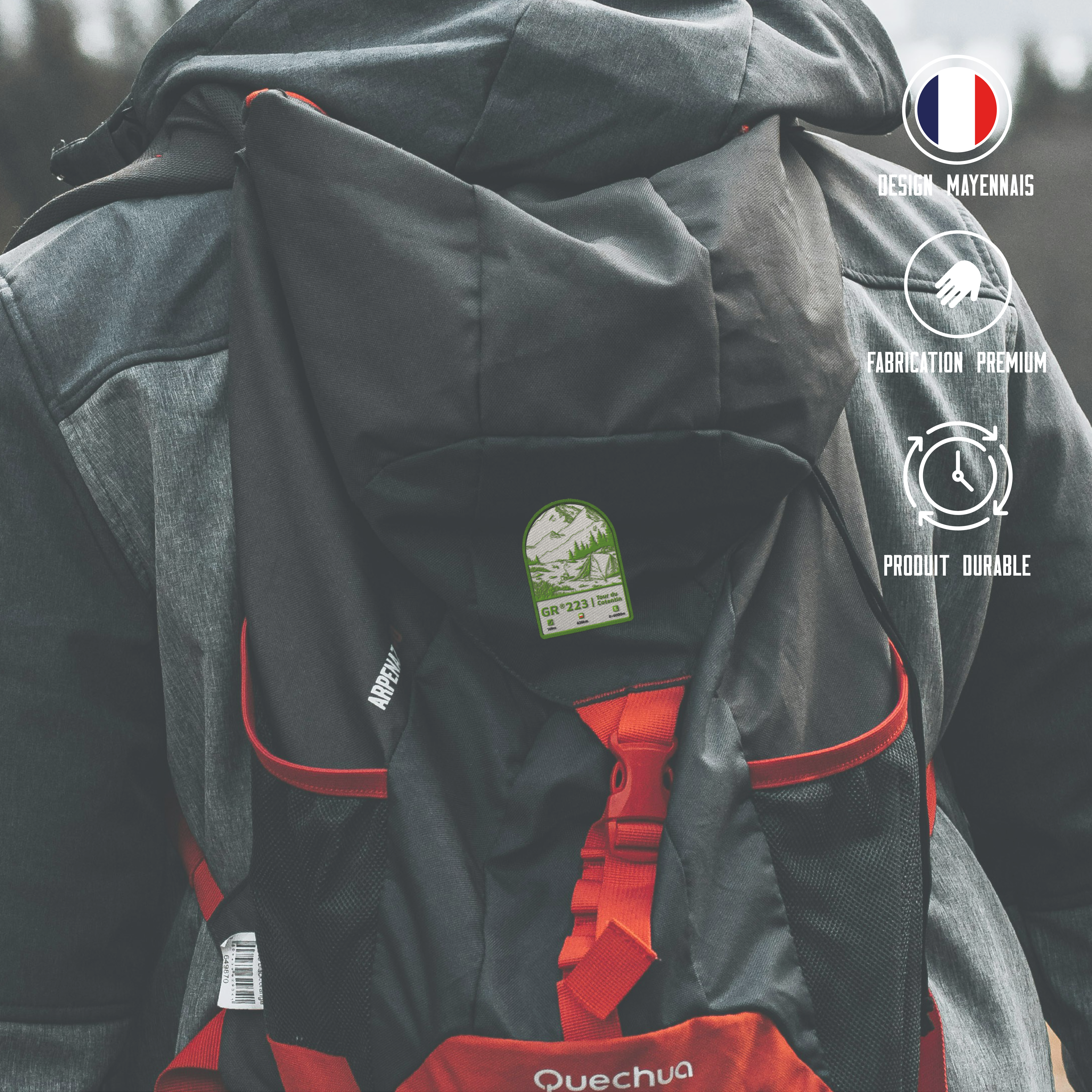 Écusson GR®223 Tour du Cotentin