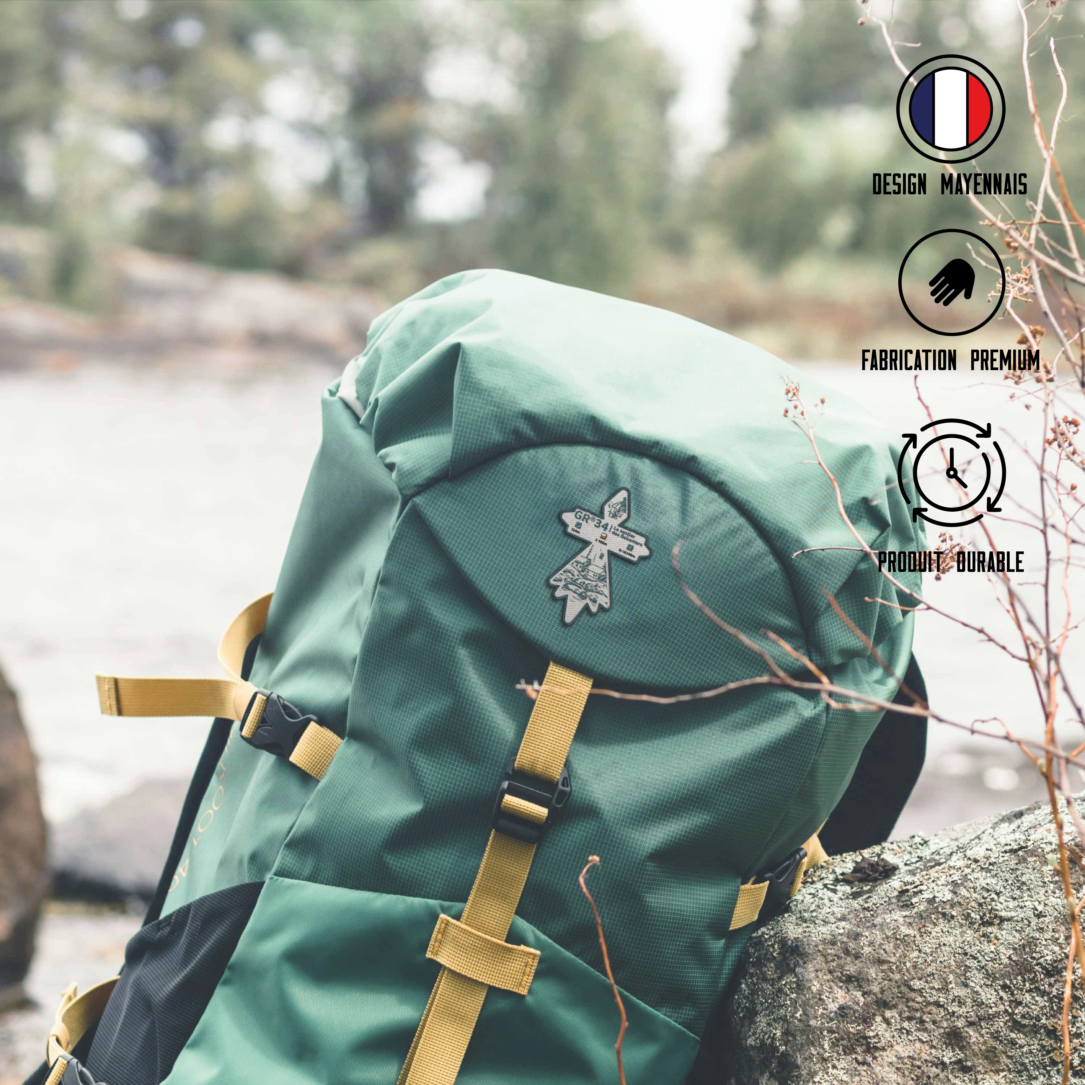 Écusson GR®34 Le sentier des douaniers