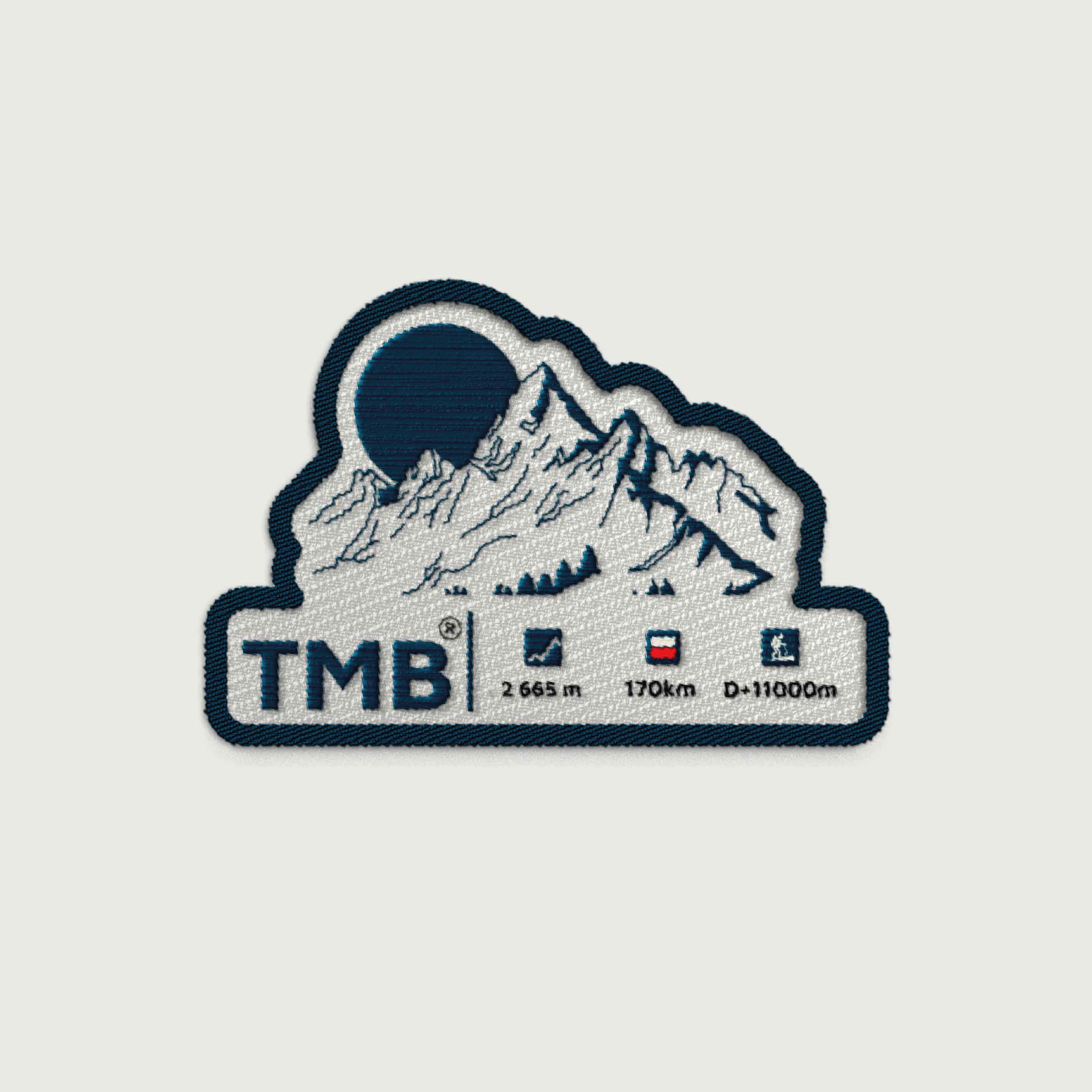 Écusson TMB® Tour du Mont-Blanc