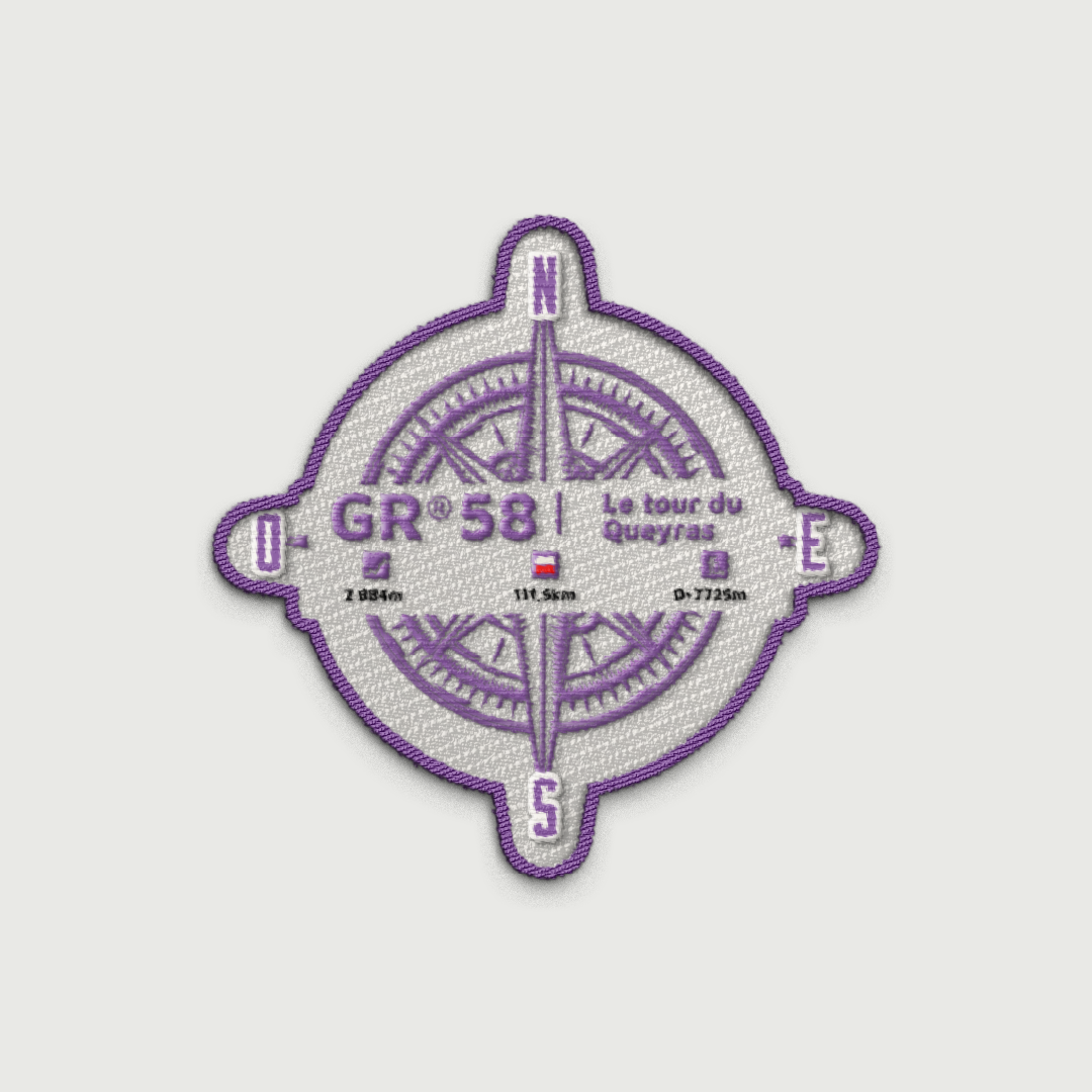 Écusson Gr®58 Le tour de Queyras