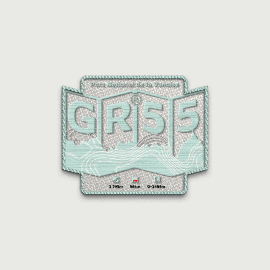 Écusson Gr®55 Le tour de la Vanoise