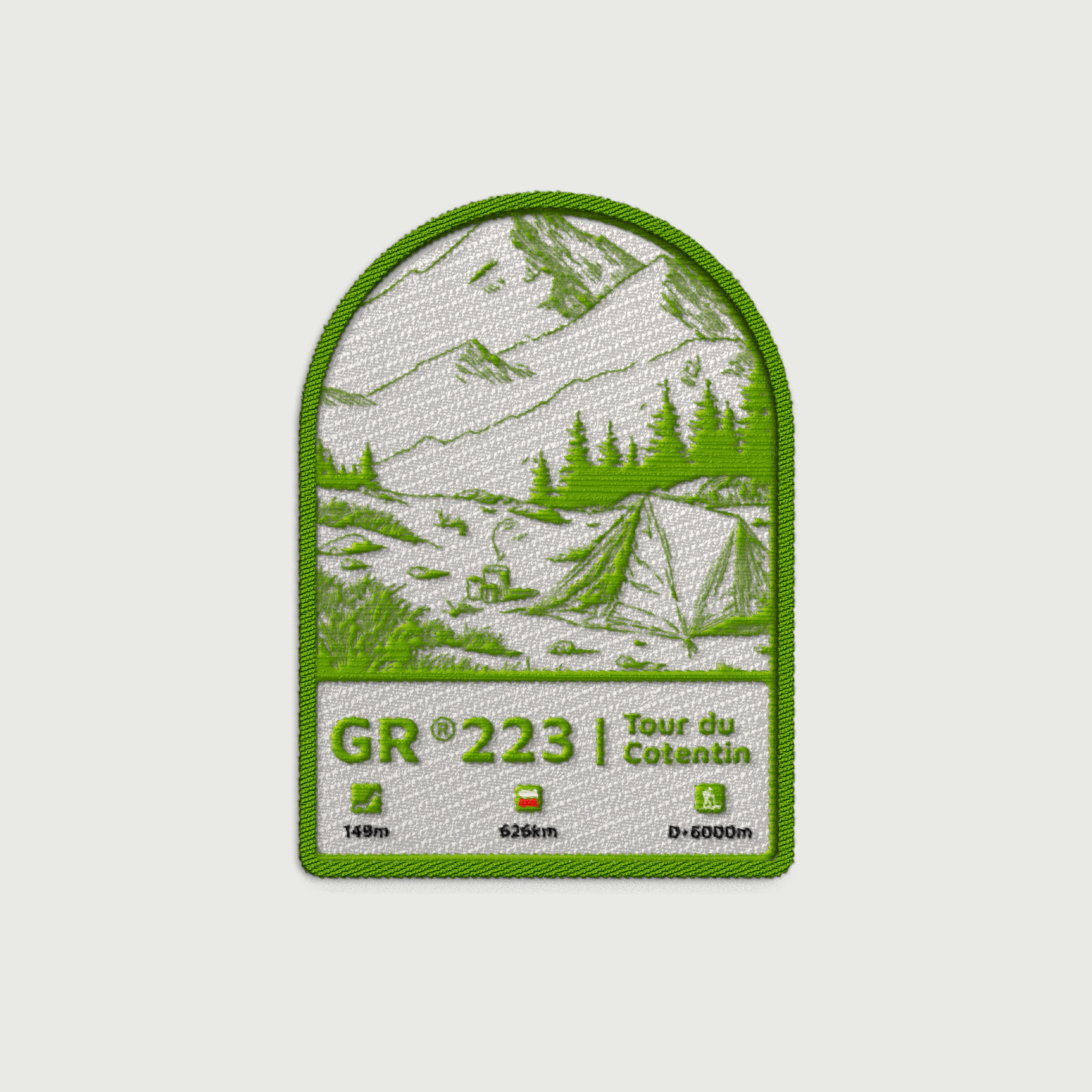 Écusson GR®223 Tour du Cotentin