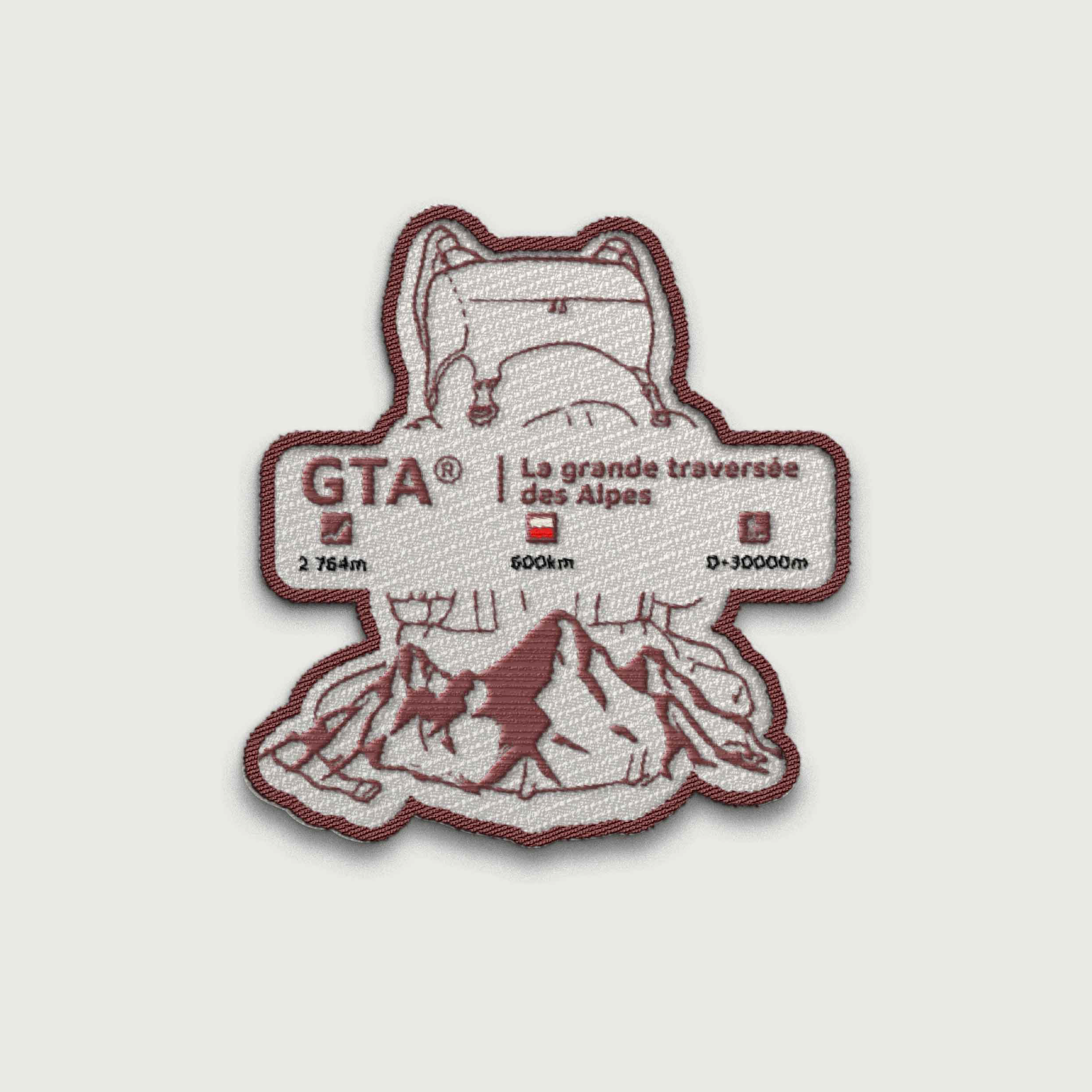 Écusson GTA® La grande traversée des Alpes